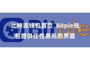 比特派钱包首页 Bitpie钱包提供任性易用的界面