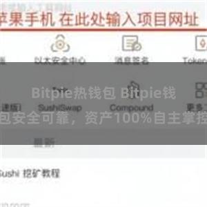 Bitpie热钱包 Bitpie钱包安全可靠，资产100%自主掌控