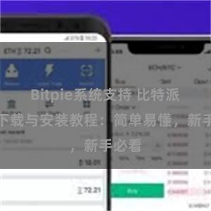 Bitpie系统支持 比特派钱包下载与安装教程：简单易懂，新手必看