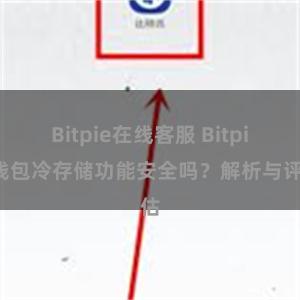 Bitpie在线客服 Bitpie钱包冷存储功能安全吗？解析与评估