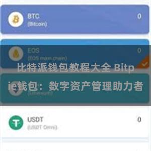 比特派钱包教程大全 Bitpie钱包：数字资产管理助力者