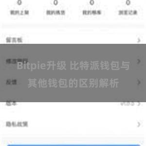 Bitpie升级 比特派钱包与其他钱包的区别解析