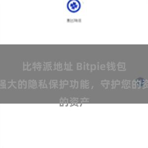 比特派地址 Bitpie钱包：强大的隐私保护功能，守护您的资产