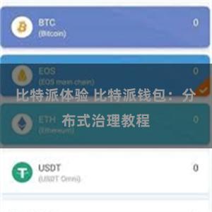 比特派体验 比特派钱包：分布式治理教程